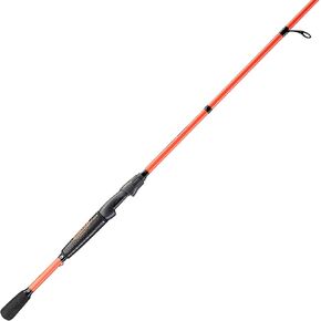 Mach Lew's Smash Spinning Rod, 6-Foot 9-Inch 1-Piece Fishing Rod, Medium Light Power, Fast Action, Premium IM6 Graphite Blanks, Winn Dri-Tac Split Grip Handle, Red