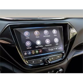 CDEFG Screen Protector for Chevrolet Trailblazer Accessories 2023 2022 2021 (LT/Activ/RS) TouchScreen Navigation Radio Display Cover (8 Inch Tempered Glass)