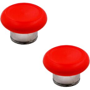 2 PCS استبدال Thumbsticks المعدنية القصيرة للوحدات Core Series Series 2 ، Elite Series 2 Controller استبدال الإبهام ، Thumbsticks لوحدات التحكم في سلسلة Xbox Elite Series 2 (أحمر)