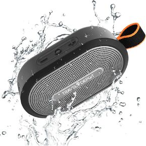 Magnetic Bluetooth Speaker with HD Sound, Portable Wireless, IP66 Waterproof, 18H Playtime, TWS Pairing, BT5.3 – Perfect for Home, Golfing, Jobsite, and Outdoors