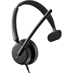 EPOS Impact 430T - Mono On-Ear Headset with Dual Microphone, Noise Cancellation, USB-C/USB-A Connectivity, Microsoft Teams, Home Office, Plug-and-Play, Zoom, UC - Mono