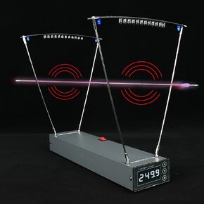 ZSHJGJR Shooting Speed Tester Precision Ballistic Chronograph Bullet Bow Arrow Velocity Meter Measurement Tool with FPS,MPS Readings,Sun Screens&Large LCD Screen for Range Shooting