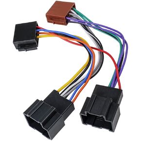 ISO Radio Wiring Harness Kit 14 16 Pin Stereo Wire Harness Adapter Compatible with Chevrolet Silverado Suburban Captiva Tahoe Traverse 2007-2013,Buick Enclave 2008-2017 Car Radio Connector