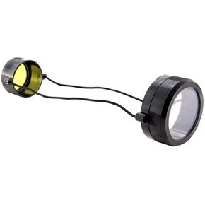 Trijicon TR131 Riflescope Lens Caps, 5-20x50mm AccuPoint Models & 4-16x50mm AccuPower Models, Matte Black
