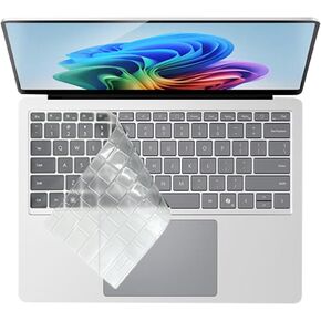 Ultra Thin Keyboard Skin Cover Compatible for 2024 Microsoft Surface Laptop (7th Edition, Windows 11 Copilot+ PC) 13.8"/15" Touchscreen Display, US Keyboard Layout (TPU)