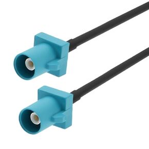 Fakra Male to Male Z Coded Extension Cable RG174 50CM Fakra Coaxial Cable Fakra Z 4G LTE 3G UMTS GSM Car Telematics Antenna Adapter Extension Cable 50CM