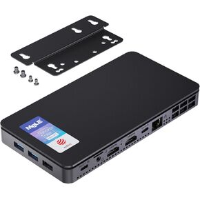 MeLE Reddot Winner Overclock4C N95(up to 3.4GHz) Slim Mini PC 32GB DDR4 512GB Storage Dual HDMI + USB Type C 4K Triple Display 2.4GHz/5GHz WiFi BT5.2 GbE Micro PC, Support Linux Small Desktop Computer
