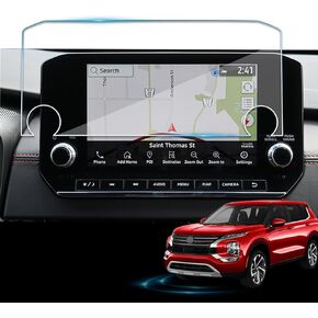 Screen Protector For Mitsubishi Outlander 2022-2025 Tempered Glass Protective Film For Outlander 2025 2024 2023 Accessories - 9 inch