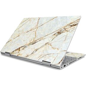MightySkins Skin for HP Envy X360 15" (2019) - Antique Marble | Protective, Durable, and Unique Vinyl Decal Wrap Cover | Easy to Apply, Remove, and Change Styles | Made in The USA