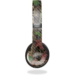 Carbon Fiber Skin Compatible with Beats Solo 4 - Buck Camo - Premium 3M Vinyl Protective Wrap Decal Cover - Easy to Apply | Crafted in The USA by MightySkins