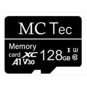 MCTec Memory Card, 128GB, A1 V30 XC, High Speed, Video, Pictures (128.0, GB) 100mb/s, Cameras, I Phones, Game Console