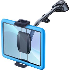 Tablet Car Mount, Gooseneck Phone Holder for Car Dashboard Windshield Suction Cup Mount for 4.7-12.9in Devices