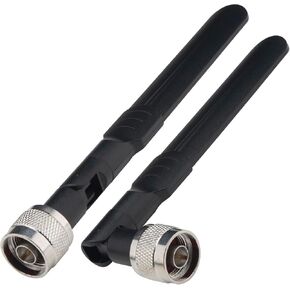 Dual Band WiFi Antenna 2.4GHz 5.8GHz 12dbi High Gain N Male Directional Antenna for WiFi Router Wireless Network Card USB Adapter SWR Meter Outdoor Antenna OTA Service Tester Freewave radios