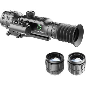 Oneleaf.ai Commander NV500 Eagle 4K Digital Night Vision Rifle Scope with Laser Rangefinder and Ballistic Calculator, Waterproof and Fogproof Riflescope(NV500 Eagle 1.5X2X LRF)