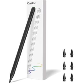 Pencil 2nd Generation for iPad 2018-2024 with Magnetic Wireless Charging Compatible with Apple iPad Pro 13"(M4)/12.9"/11",iPad Air 6(M2)/5/4/3,iPad Mini 7(A17 Pro)/6/5,iPad10/9/8/7/6 White
