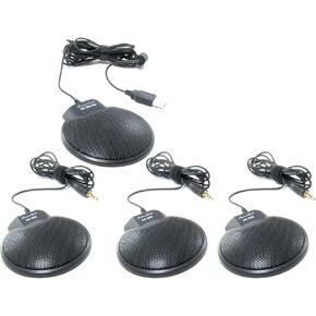 Sound Tech TableTop Conference Microphone Kit ,4 Microphones daisy chain, CM-1000USB CM-1000