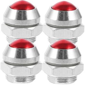 Housoutil 4pcs Pressure Cooker Safety Valve Pressure Cooker Safety Relief Valves Float Valve for Pressure Cooker Pressure Cookers Accessories Pressure Reducing Valve Frp Pot Cover