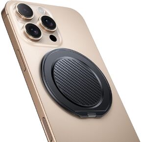 andobil [2024 Ultra Thin] Magnetic Phone Grip One Hand Pop [Ultimate Stability] Phone Ring Holder Kickstand