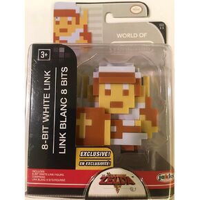 World of Nintendo The Legend of Zelda 8-Bit White Link Exclusive Figure 2.5 Inches