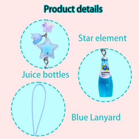 y2k الهاتف سحر سحر soda الملحقات للنساء لطيف الهاتف الخلوي سلسلة مفاتيح حزام الجمالي in Kuwait
