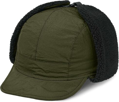 CLAPE Winter Warm Russian Hat Trooper Trapper Cap Windproof Russian Fur Hat Ear Flaps Ushanka Snow Eskimo Hat Aviator Caps in Saudi Arabia