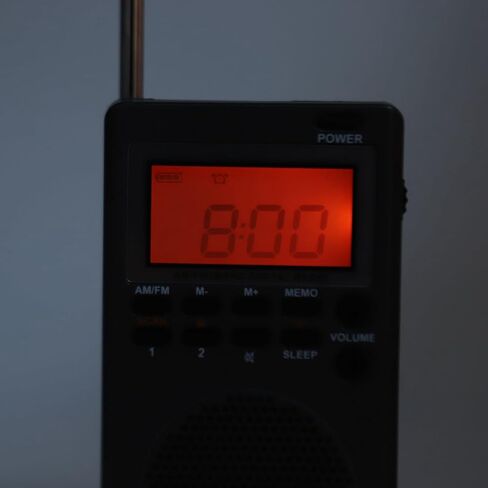 AM FM Portable Digital Radio, Pocket Radio, Highly Sensitive Stable Low Power Consumption Battery Powered Portable AM FM Radio, 40mm Speaker in Saudi Arabia
