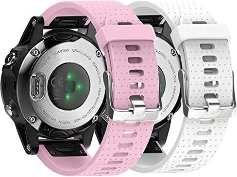 little dot 20mm band Compatible Fenix 5S Watch Band Fenix 6S Quickfit Soft Silicone Replacement Strap for Fenix 5S Plus/Fenix 6S Pro/Fenix 7S/D2 Delta S Smartwatch in Saudi Arabia