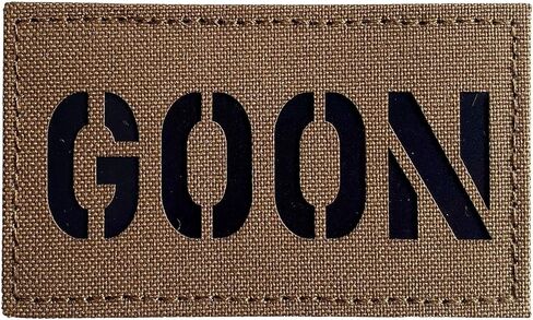 2x3.5 Infrared IR Goon Patch Tactical Vest Patch Hook-Fastener Backing in Saudi Arabia