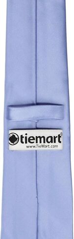 tiemart Boys' Premium Solid Color Tie in Saudi Arabia