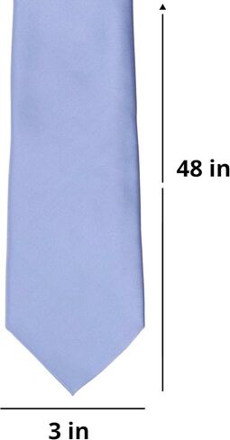 tiemart Boys' Premium Solid Color Tie in Saudi Arabia
