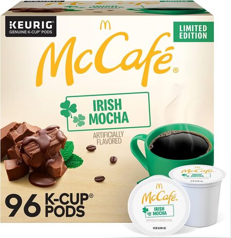 McCafe Irish Mocha ، Keurig Single Serve Kup Pods ، القهوة بنكهة ، 96 COUNT in Saudi Arabia