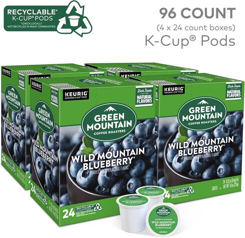 Green Mountain Coffee Roasters Caramel Vanilla Cream Keurig Single-Serve K-Cup pods, Light Roast Coffee, 72 Count in Saudi Arabia