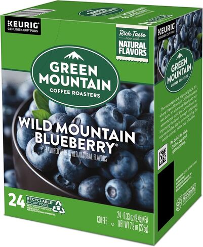 Green Mountain Coffee Roasters Caramel Vanilla Cream Keurig Single-Serve K-Cup pods, Light Roast Coffee, 72 Count in Saudi Arabia