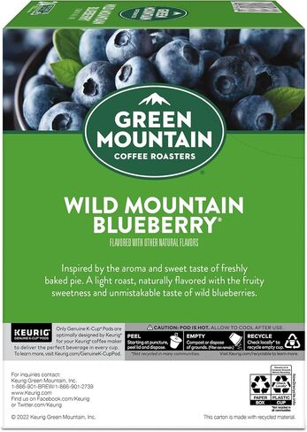 Green Mountain Coffee Roasters Caramel Vanilla Cream Keurig Single-Serve K-Cup pods, Light Roast Coffee, 72 Count in Saudi Arabia