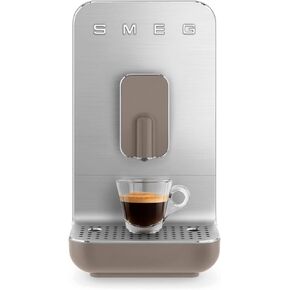 Smeg BCC01TMPUS Fully Automatic Coffee Machine,47 ounce Taupe