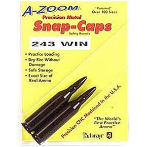A-Zoom 243 Win Precision Snap Caps (2 Pack)
