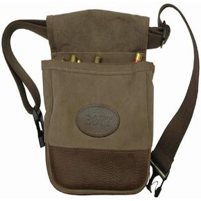 Boyt Plantation Shell Pouch, Large, Taupe
