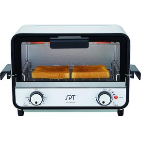 SPT SO-0972W Easy Grasp 2-Slice Countertop Toaster Oven