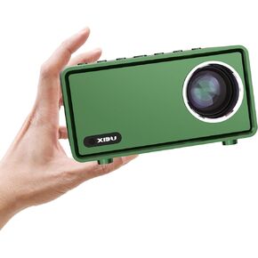 Mini Projector,Portable Projector with Wifi5 and Bluetooth5.1, XIDU 1080P Full HD Mini Outdoor Projector,Home Theater Movie Projector Compatible with HDMI/USB/TV Stick/Android/iOS.