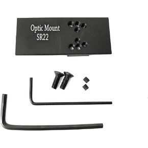 Ade Advanced Optics Mini Red Dot Sight Mounting Plate for Ruger SR22 Pistols