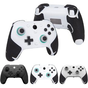 Controller Grips Tape Compatible with GameSir G7 HE / G7 SE / G7, Anti-Slip, Sweat-Absorbent, Textured Skin kit, for Controllers Handle Grips, Buttons, Triggers (Classic Version - Black)