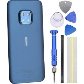 Blue Back Cover Replacement for Nokia XR20 with Installation Toolkit