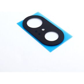 2pcs for Google Pixel 8 5G Rear Back Camera Lens Glass + Adhesive Replacement Black
