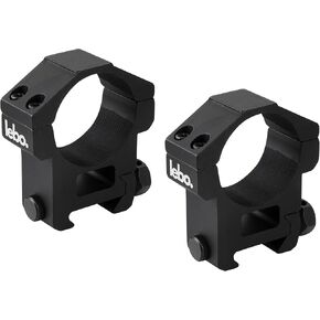 LEBO Optics Light Picatinny Scope Rings with Protective Tape, Matte Black, Perfectly Concentric, Low-Reflective Surface, 6061 Aluminum Alloy