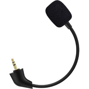 Replacement Microphone Compatible with Pre-2021 1st Version Wired Kingston HyperX Cloud, Cloud X, Cloud II Headsets, 3.5mm Detachable Microphone Gaming for Headphone, PC, Xbox One, PS4, PS5