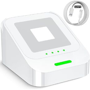Square Dock Compatible with Square Card Reader 2nd Gen—Upgraded Detachable USB-C Port on The Back, Holder Stand for Square Reader and POS System (for Square Card Reader Stand - 2nd Gen Only)