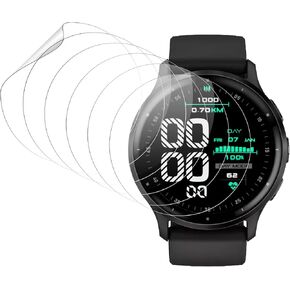 6 Pack Screen Protectors for Garmin Venu 3, Soft TPU Protective Film, HD Clear, Full Coverage, Scratch Resistant,Protector Para