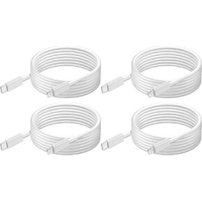 4Pack USB C to Lightning Cable 3ft[Apple MFi Certified],Apple Charging Cord,Fast iPhone Charger Cable Compatible with iPhone 13/13 Pro/13 Pro Max/12/12 Pro/12 Pro Max/SE 3/11 Pro Max/XR/X/8/7,iPad