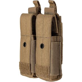 5.11 Flex Pistol Double Mag Cover Tactical Pouch MOLLE, Style 56678, Kangaroo