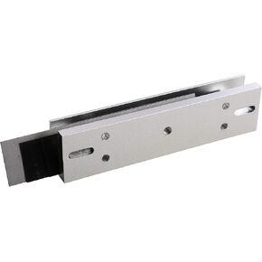UHPPOTE Aluminum Alloy U-Shape Bracket for 600lbs Magnetic Lock Frameless Glass Door